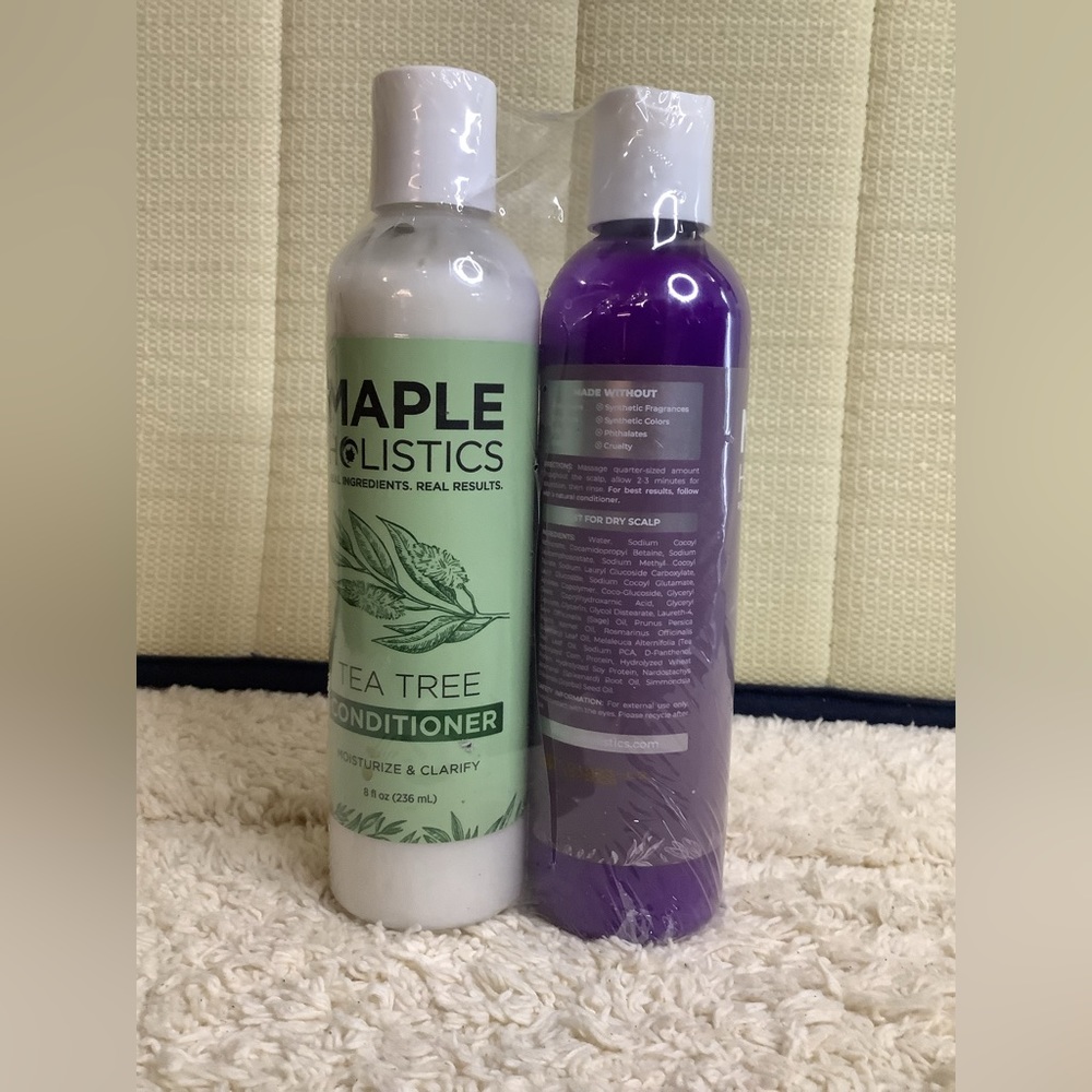 Maple Holistics Sage Shampoo and Tea Tree Conditioner (2 pack)